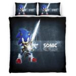 Housse De Couette Sonic the Hedgehog 15 Parure de lit Ensemble De Literie
