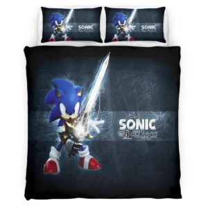 Housse De Couette Sonic the Hedgehog 15 Parure de lit Ensemble De Literie