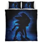 Housse De Couette Sonic the Hedgehog 23 Parure de lit Ensemble De Literie