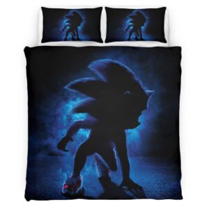 Housse De Couette Sonic the Hedgehog 23 Parure de lit Ensemble De Literie