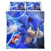 Housse De Couette Sonic the Hedgehog 24 Parure de lit Ensemble De Literie
