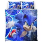 Housse De Couette Sonic the Hedgehog 24 Parure de lit Ensemble De Literie