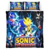 Housse De Couette Sonic the Hedgehog 31 Parure de lit Ensemble De Literie