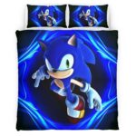 Housse De Couette Sonic the Hedgehog 33 Parure de lit Ensemble De Literie
