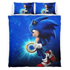 Housse De Couette Sonic the Hedgehog 47 Parure de lit Ensemble De Literie