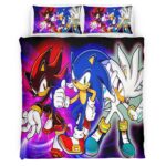 Housse De Couette Sonic the Hedgehog 6 Parure de lit Ensemble De Literie