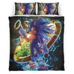 Housse De Couette Sonic the Hedgehog 7 Parure de lit Ensemble De Literie