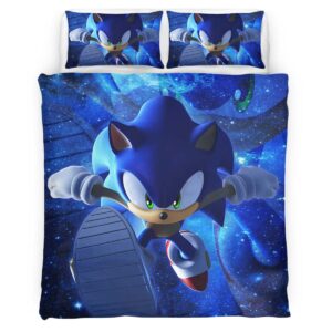 Housse De Couette Sonic the Hedgehog 8 Parure de lit Ensemble De Literie