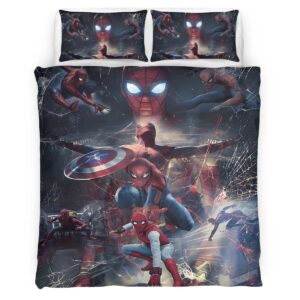 Housse De Couette Spider-Man 21 Parure de lit Ensemble De Literie