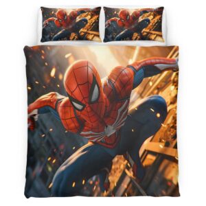 Housse De Couette Spider-Man 36 Parure de lit Ensemble De Literie
