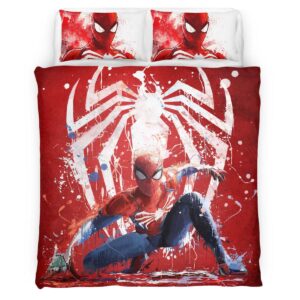 Housse De Couette Spider-Man 4 Parure de lit Ensemble De Literie