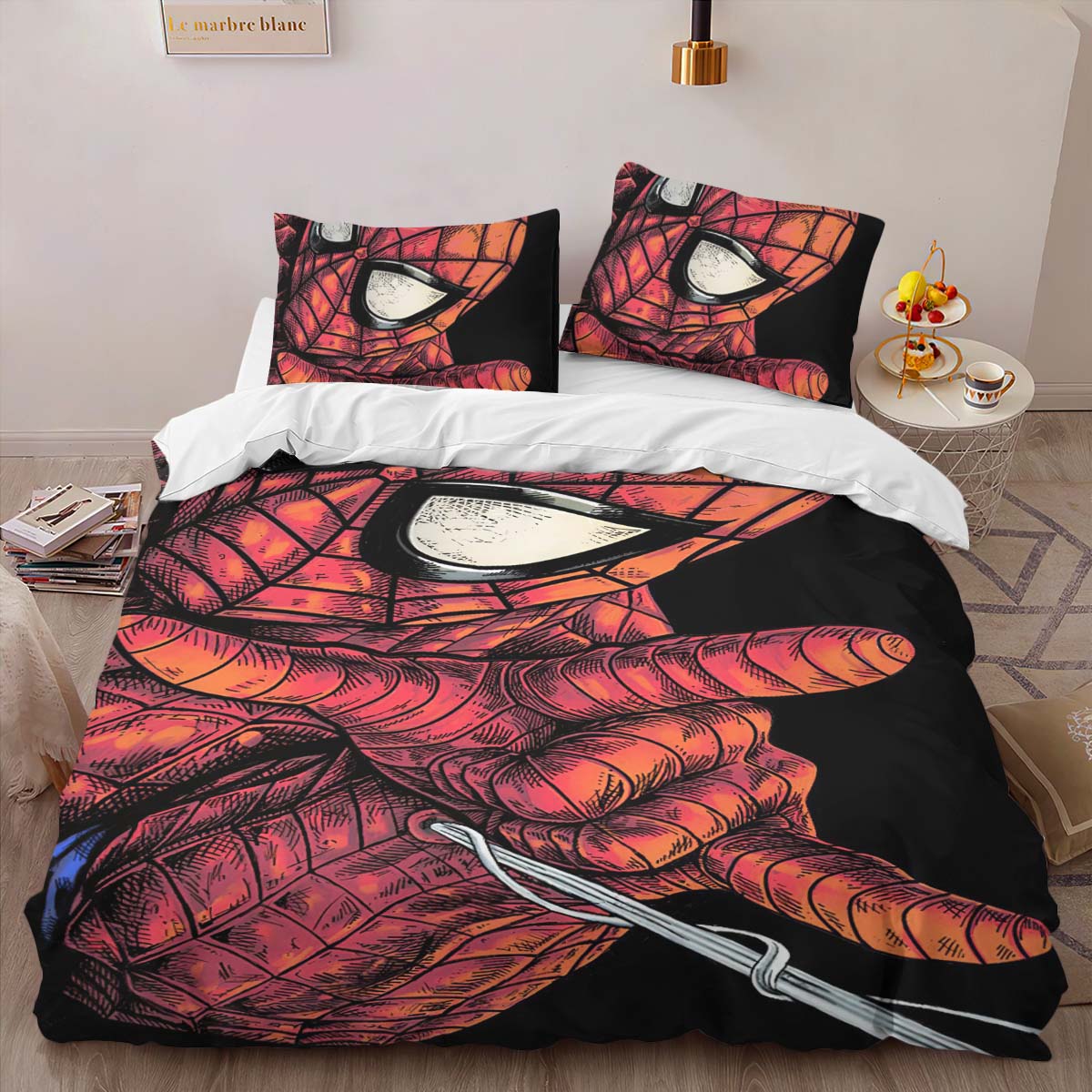 Housse De Couette Spider-Man 7 Parure de lit Ensemble De Literie – Image 2