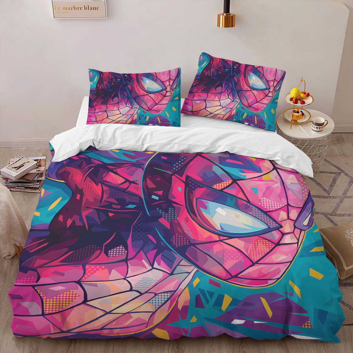 Housse De Couette Spider-Man 9 Parure de lit Ensemble De Literie – Image 2