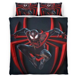 Housse De Couette Spider-Man Fond Sombre 2 Parure de lit Ensemble De Literie
