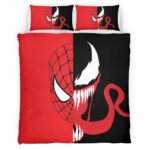 Housse De Couette Spider-Man Venom 11 Parure de lit Ensemble De Literie
