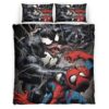 Housse De Couette Spider-Man Venom 4 Parure de lit Ensemble De Literie