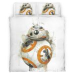 Housse De Couette Star Wars BB-8 Droïde Parure de lit Ensemble De Literie