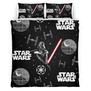 Housse De Couette Dark Vador et l’Espace Star Wars Parure de lit Ensemble De Literie