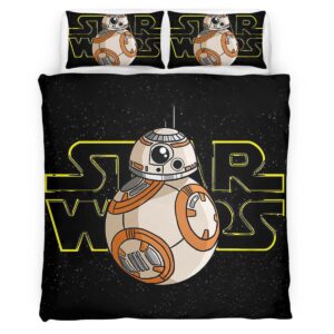 Housse De Couette Star Wars Droïde BB-8 Parure de lit Ensemble De Literie