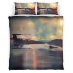 Housse De Couette Star Wars Vaisseau Spatial Parure de lit Ensemble De Literie