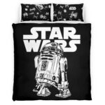 Housse De Couette Star Wars Vaisseau Spatial 2 Parure de lit Ensemble De Literie