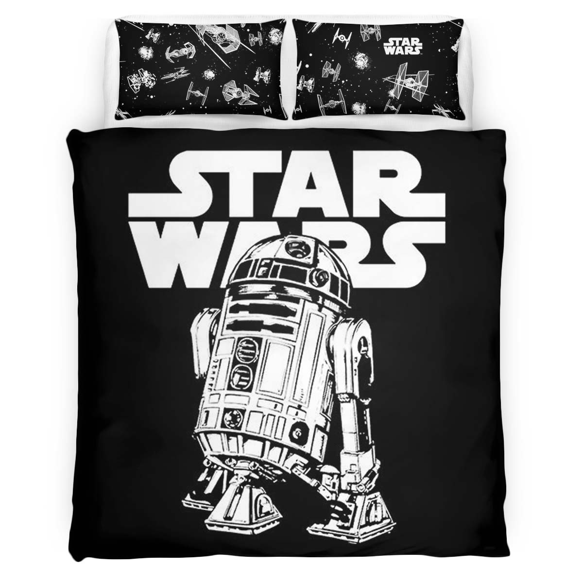 Housse De Couette Star Wars Vaisseau Spatial 2 Parure de lit Ensemble De Literie