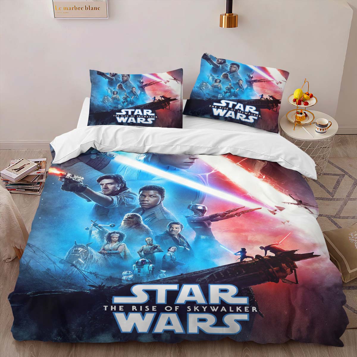 Housse De Couette Star Wars L’Ascension de Skywalker Parure de lit Ensemble De Literie – Image 2