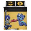 Housse De Couette Stitch & Batman Style Parure de lit Ensemble De Literie