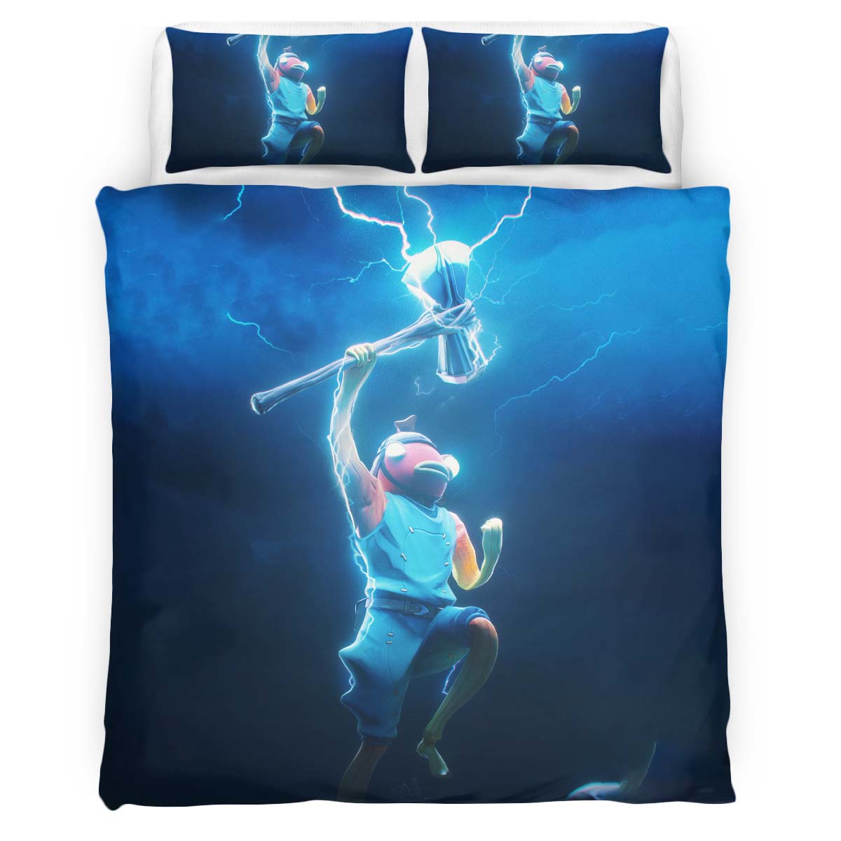 Housse De Couette Stormbreaker Fishstick Fortnite Skin Parure de lit Ensemble De Literie
