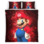 Housse De Couette Super Mario 13 Parure de lit Ensemble De Literie