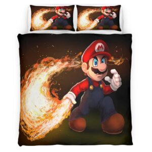 Housse De Couette Super Mario 14 Parure de lit Ensemble De Literie
