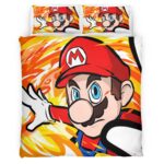 Housse De Couette Super Mario 17 Parure de lit Ensemble De Literie