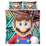 Housse De Couette Super Mario 19 Parure de lit Ensemble De Literie