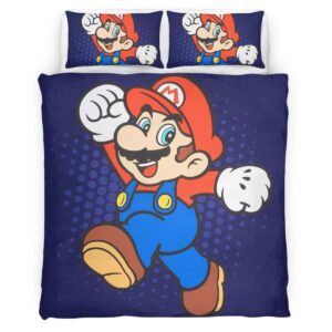 Housse De Couette Super Mario 23 Parure de lit Ensemble De Literie