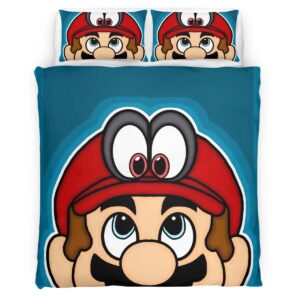 Housse De Couette Super Mario 8 Parure de lit Ensemble De Literie