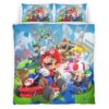 Housse De Couette Personnages Super Mario 1 Parure de lit Ensemble De Literie