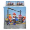 Housse De Couette Personnages Super Mario 2 Parure de lit Ensemble De Literie