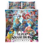 Housse De Couette Super Mario Personnages 9 Super Bros Parure de lit Ensemble De Literie