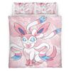 Housse De Couette Nymphali Pokémon Parure de lit Ensemble De Literie