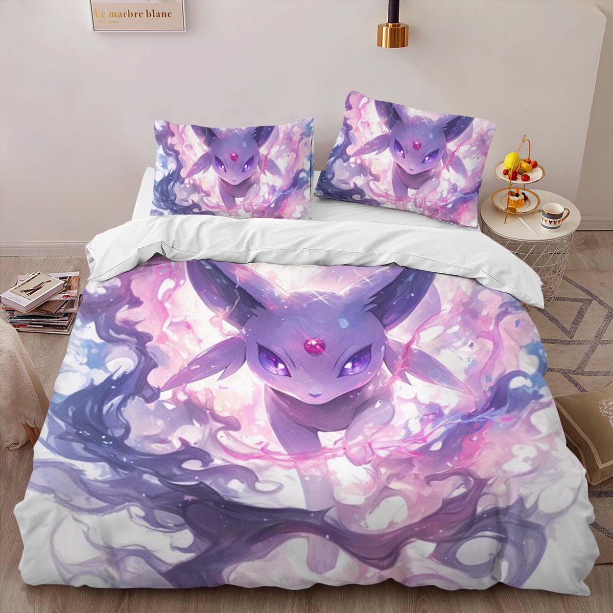 Housse De Couette Nymphali Pokémon 13 Parure de lit Ensemble De Literie – Image 2