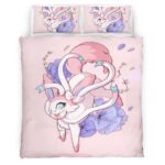 Housse De Couette Nymphali Pokémon 7 Parure de lit Ensemble De Literie