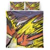 Housse De Couette Flambusard Pokémon 5 Parure de lit Ensemble De Literie