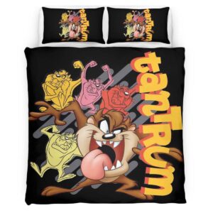 Housse De Couette Taz le Diable de Tasmanie Looney Tunes 01 Parure de lit Ensemble De Literie