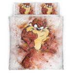 Housse De Couette Taz le Diable de Tasmanie Looney Tunes 04 Parure de lit Ensemble De Literie