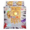 Housse De Couette Gants de Thanos Avengers Marvel Infinity War Parure de lit Ensemble De Literie