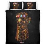 Housse De Couette Gant de Thanos Marvel Parure de lit Ensemble De Literie