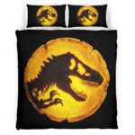 Housse De Couette Les Dinosaures de Jurassic World 2 Parure de lit Ensemble De Literie
