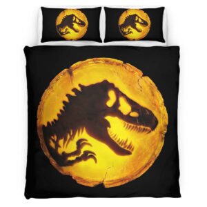 Housse De Couette Les Dinosaures de Jurassic World 2 Parure de lit Ensemble De Literie