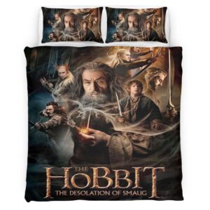 Housse De Couette Le Hobbit – La Désolation de Smaug Parure de lit Ensemble De Literie