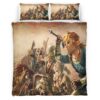 Housse De Couette The Legend of Zelda – Tous les Personnages 2 Parure de lit Ensemble De Literie